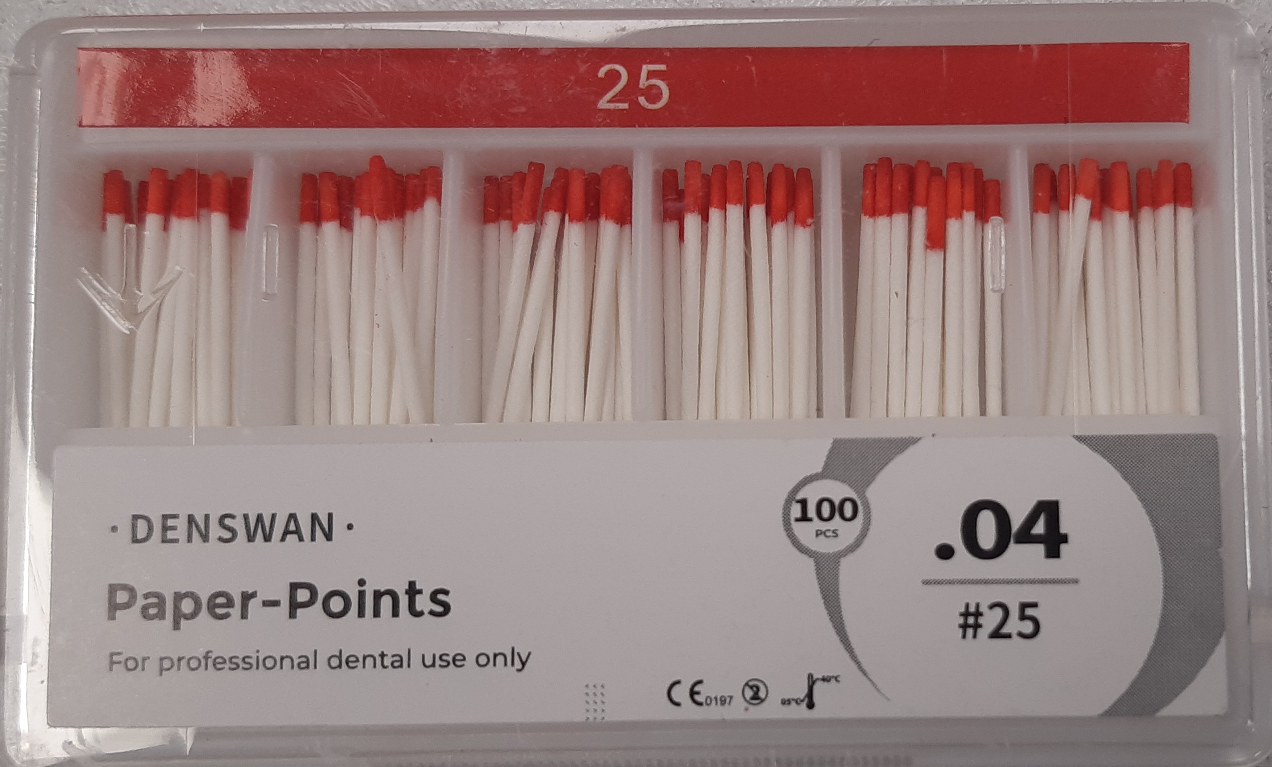 پیپر‌پوینت یا کن کاغذی Absorbent Paper Points - Denswan